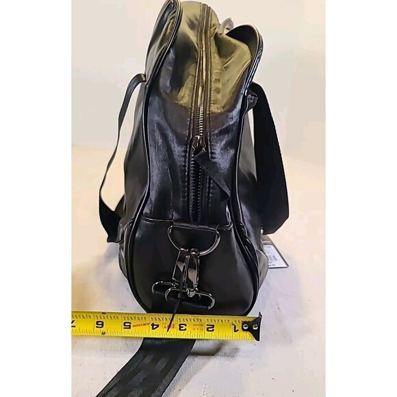 NWT Jillian Michaels Gym Impact Training Bag Shoulder/Handstraps Black/Pink - Picture 5 of 8